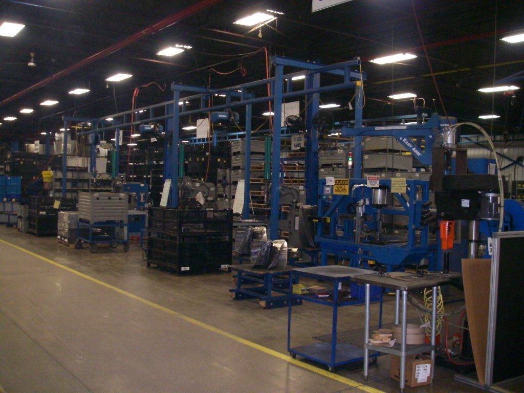 Inside view of Horton factory in Carmel, Indiana